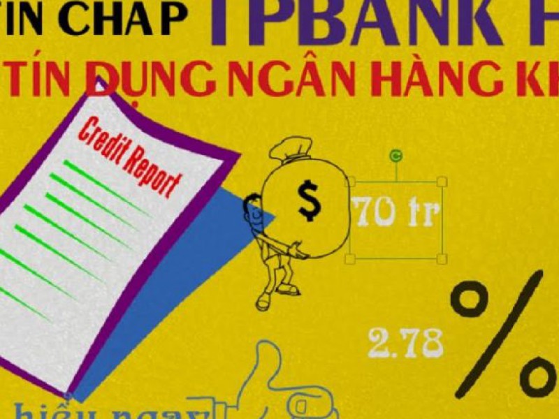 Vay tín chấp TPBank lãi suất bao nhiêu?